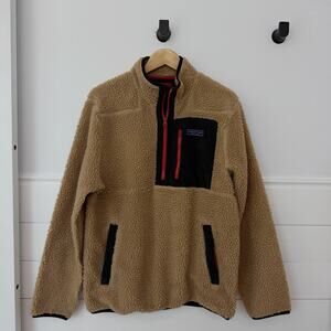 Men’s Vineyard Vines Sherpa Pullover 1/4 Zip Size M